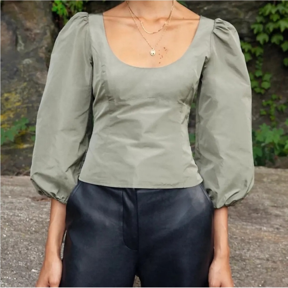 Aritzia Wilfred Serenade blouse